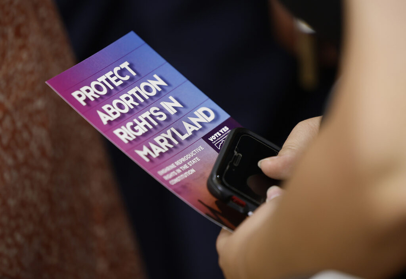 Maryland and NY have repro rights questions on the ballots. They're