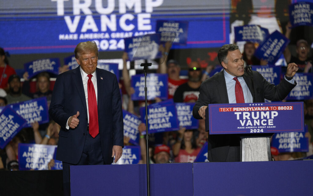 Trump ramps up personal attacks on Harris during Erie rally, and says