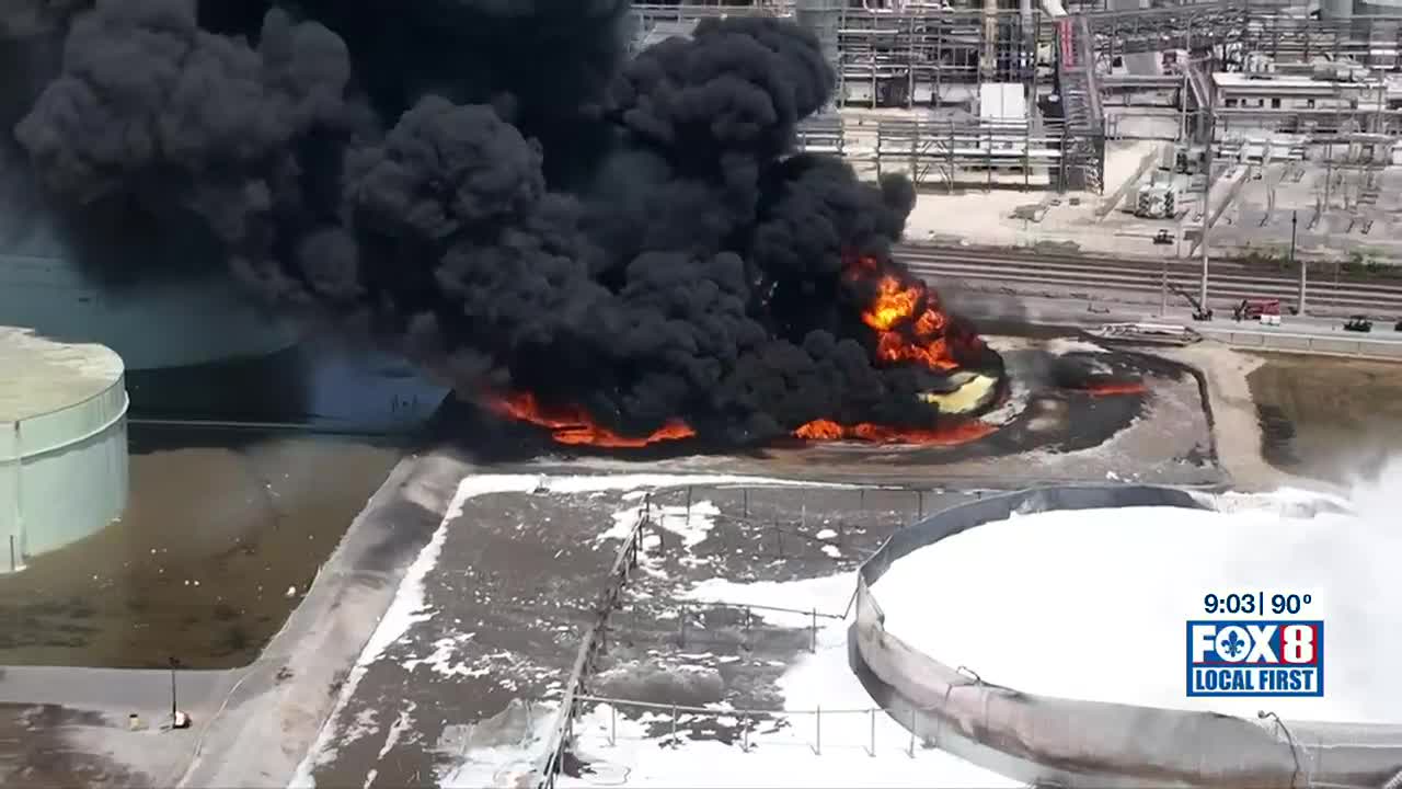 Marathon Refinery fire illustrates how industry goes quiet during a