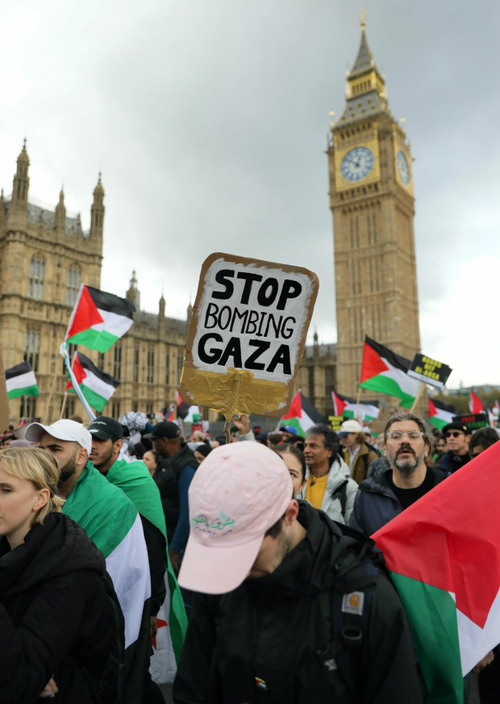 Israel-Hamas war is dividing progressive political parties in both the U.S. and U.K. Israel-Hamas war is dividing progressive political parties in both the U.S. and U.K.
