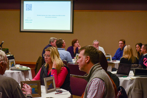 âWe want to look past just inviting visitors to come hereâ Community members participate in breakout group discussions during a workshop held by Visit Rapid City in the Monument on Nov. 14, 2022