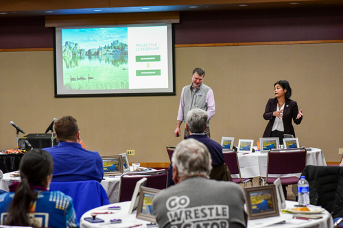 âWe want to look past just inviting visitors to come hereâ Community members participate in breakout group discussions during a workshop held by Visit Rapid City in the Monument on Nov. 14, 2022