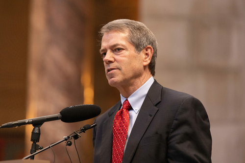 Herbster gave himself 96% of his $4.9 million in fundraising last year Republican gubernatorial candidate Jim Pillen