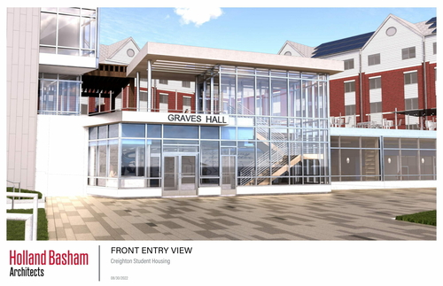 Omaha Creighton University names new student dorm Graves Hall, after alumnus Omaha Creighton University names new student dorm Graves Hall, after alumnus