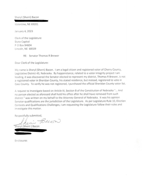 Questions revived about whether Nebraska lawmaker lives in his district Questions revived about whether Nebraska lawmaker lives in his district