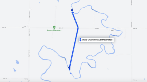 TC Energy plans diversion around Keystone pipeline leak on Kansas stream pipeline spill