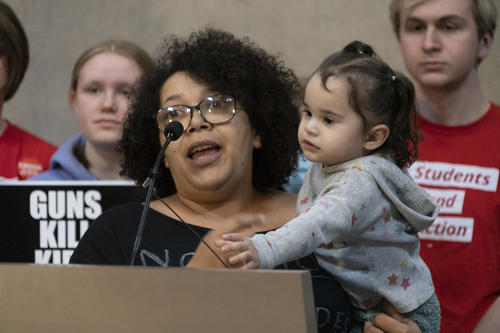 Nebraska students demand more gun reform five years after national school walkouts Nebraska students demand more gun reform five years after national school walkouts