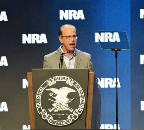 Holcomb, Pence and Braun address thousands at NRA Convention Braun weighs in on gubernatorial competitors, governing