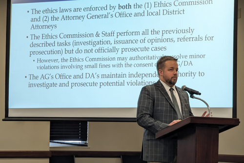 Alabama House committee takes deep dive into state ethics law Lawyer presents Alabama's current ethics code