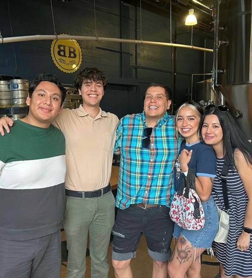 ‘A relentless advocate’: Idaho officials mourn death of longtime Latino activist J.J. Saldaña .J. Saldaña (center) poses for a picture with some of the 2023 interns through the Voces Internship of Idaho program