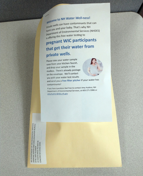Why NH provides free private well testing for pregnant WIC participants聽 Why NH provides free private well testing for pregnant WIC participants聽