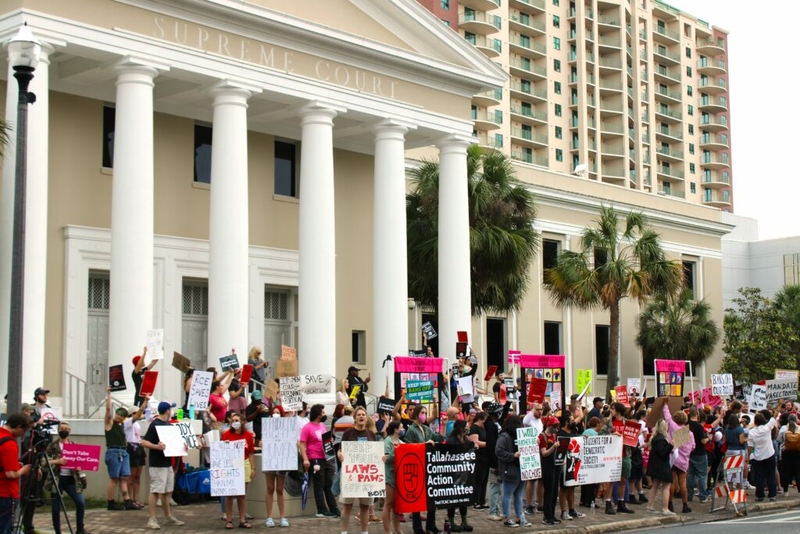 Rallies planned at FL Supreme Court; justices ready to vet pivotal