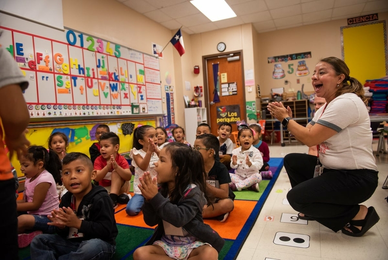 Most Texans support more school funding and teacher raises, new survey finds Most Texans support more school funding and teacher raises, new survey finds