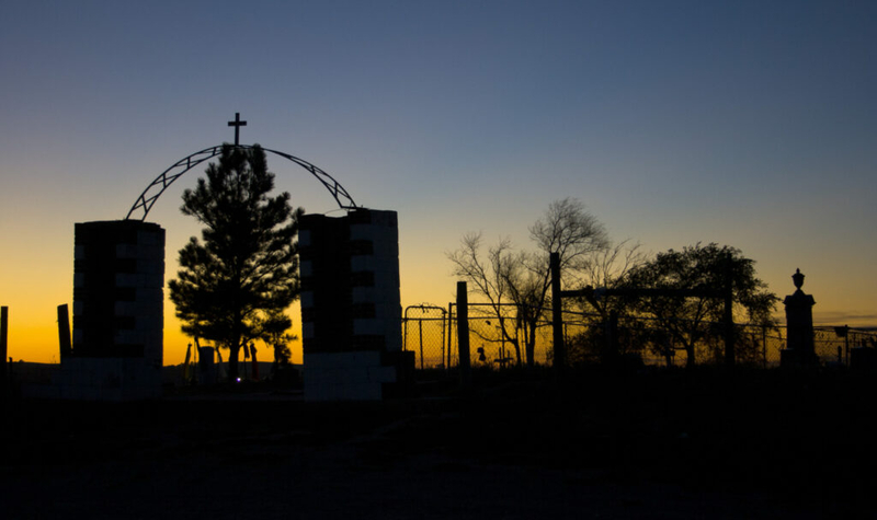 Wounded Knee Massacre monument vandalized, damaged Wounded Knee Massacre monument vandalized, damaged