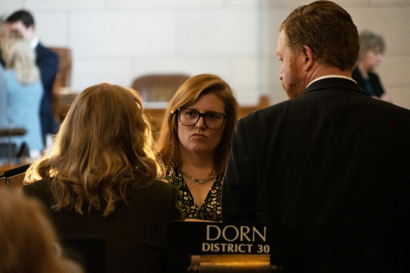Nebraska lawmaker threatened with censure for comparing transgender legislation with genocide Nebraska lawmaker threatened with censure for comparing transgender legislation with genocide