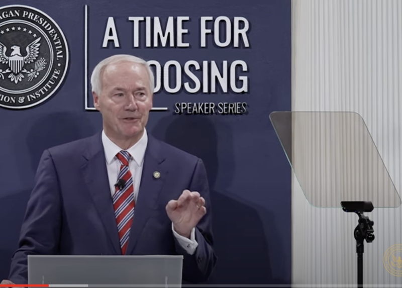 Will Hutchinson’s Reagan-like stance persuade GOP voters? Will Hutchinson’s Reagan-like stance persuade GOP voters?