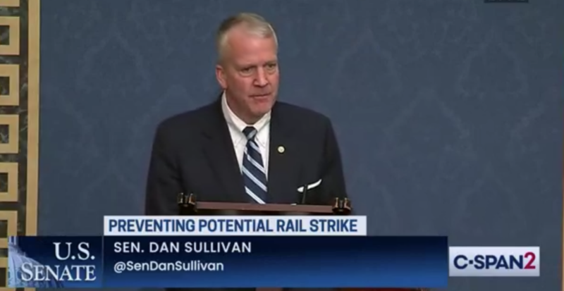Alaska’s Congressional delegation splits on vote to block railroad workers’ strike Alaska’s Congressional delegation splits on vote to block railroad workers’ strike