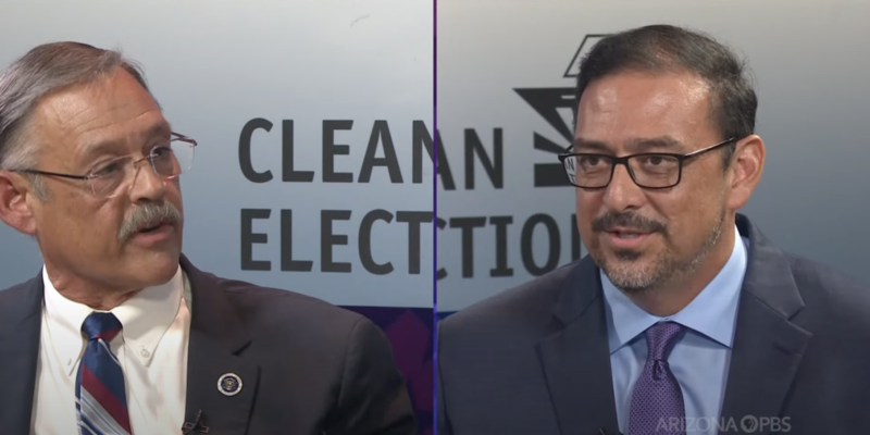 Mark Finchemâs fealty to the âBig Lieâ was center stage in debate with Adrian Fontes Mark Finchemâs fealty to the âBig Lieâ was center stage in debate with Adrian Fontes