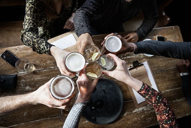 Has the time come for happy hour? Has the time come for happy hour?