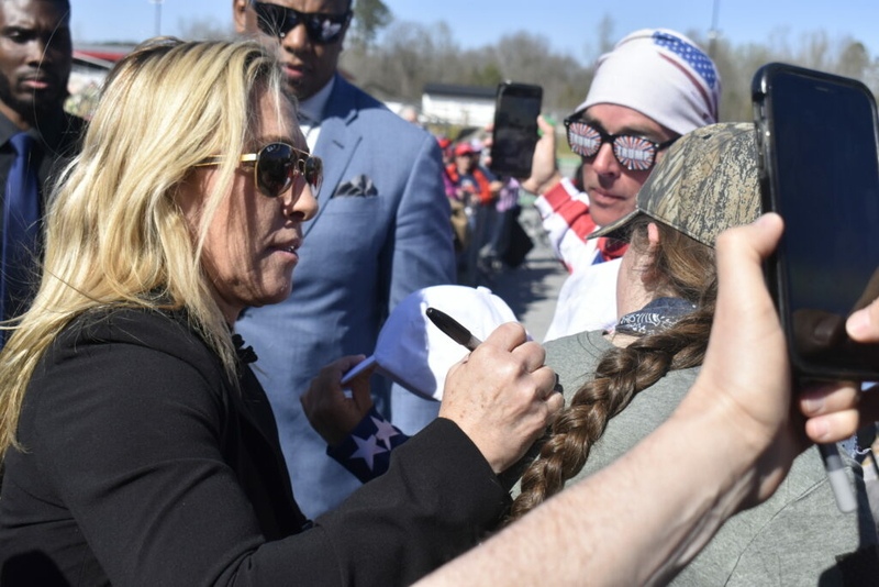 Bookman: Marjorie Taylor Greene moves in same circles as Trump’s anti-Semitic dinner guests Bookman: Marjorie Taylor Greene moves in same circles as Trump’s anti-Semitic dinner guests