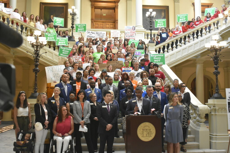 Georgia Dem lawmakers call for special session to pass gun safety laws after mass shootings Georgia Dem lawmakers call for special session to pass gun safety laws after mass shootings