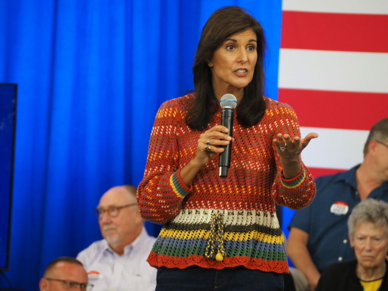 Nikki Haley rallies against 2024 rival Vivek Ramaswamy’s voting age proposal Nikki Haley rallies against 2024 rival Vivek Ramaswamy’s voting age proposal