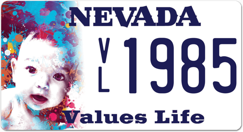 Nevada’s anti-abortion license plate discontinued after lack of support Nevada’s anti-abortion license plate discontinued after lack of support