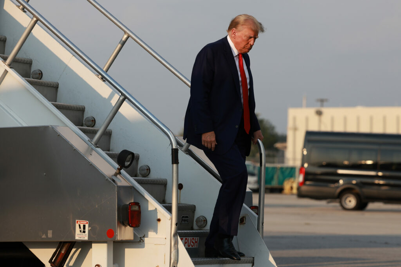 Former President Donald J. Trump booked at Fulton jail on 13 charges related to 2020 election Former President Donald J. Trump booked at Fulton jail on 13 charges related to 2020 election