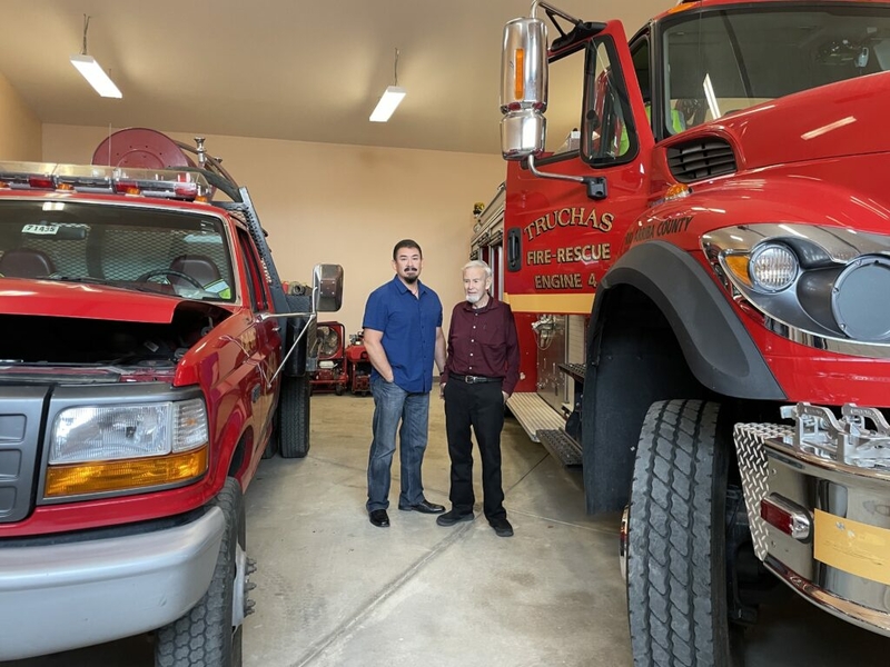 The bond between a father and his son is moving Truchas forward The bond between a father and his son is moving Truchas forward