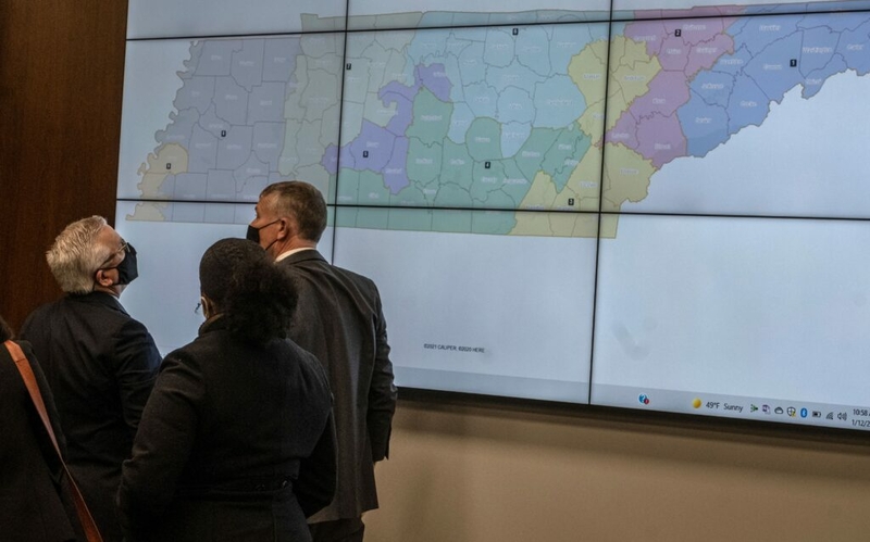 House redistricting panel splits Davidson congressional map three ways House redistricting panel splits Davidson congressional map three ways