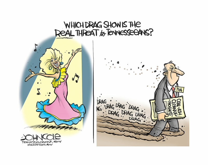 John Cole’s Tennessee: The real drag. John Cole’s Tennessee: The real drag.