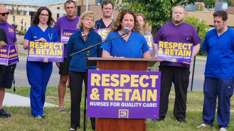 A year into UW Health union discussions, nurses chafe that pay isn’t on the table A year into UW Health union discussions, nurses chafe that pay isn’t on the table