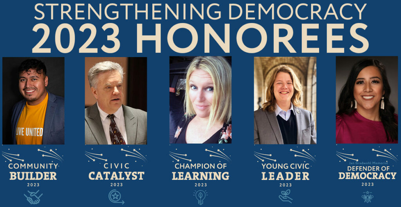 Five Nebraskans honored by Civic Nebraska for helping to build a robust democracy Five Nebraskans honored by Civic Nebraska for helping to build a robust democracy