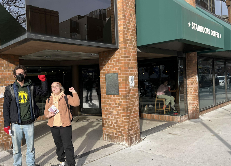Starbucks workers again use company’s annual ‘Red Cup Day’ to hit the picket line Starbucks workers again use company’s annual ‘Red Cup Day’ to hit the picket line