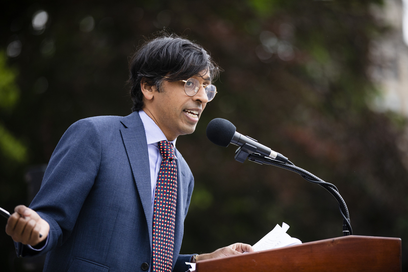 Pa. farmers, producers urged to participate in USDA Census of Agriculture | Five for the Weekend State Sen. Nikil Saval, D-Philadelphia, speaks during the Whole-Home Repairs Act Rally held on the Capitol steps on May 24, 2022 in Harrisburg, Pa. (Photo by Amanda Berg, for the Capital-Star).