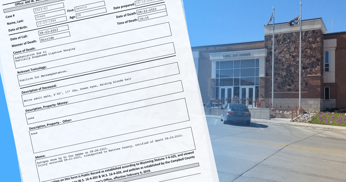 Gillette courthouse death ruled suicide, investigation ongoing News