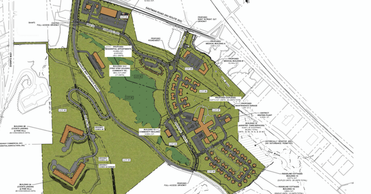 In North Conway, N.H., a housing development embraces shared spaces for