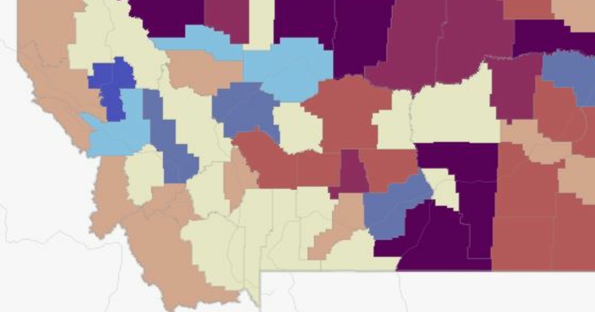 COVID hit hardest Montana’s poorest counties with high percentage of